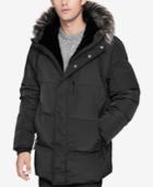 Marc New York Men's Glasnevin Quilted Parka With Faux-fur Lining And Trim