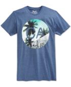 Univibe Men's Ca Skyline Graphic-print T-shirt