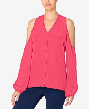 Catherine Catherine Malandrino Cold-shoulder Blouse