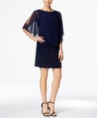 Xscape Petite Chiffon Sleeveless Blouson Dress