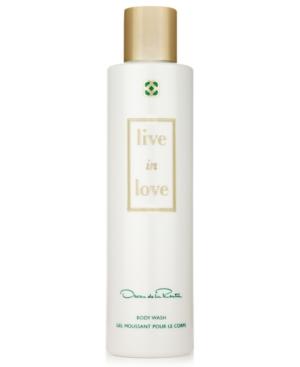 Oscar De La Renta Live In Love Body Wash, 6.8 Oz