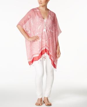 Steve Madden Paisley Tassel Kimono
