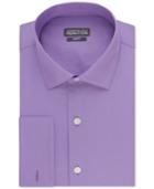 Kenneth Cole Reaction Slim-fit Solid French Cuff Shirt