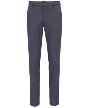 Boss Men's Slim-fit Birdseye Cotton Pants