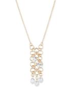Lonna & Lilly Gold-tone Cubic Zirconia Statement Necklace
