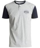 Quiksilver Men's Graphic-print Henley T-shirt