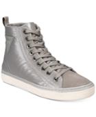 Guess Men's Lars Faux Fur High-top Sneakers Men's Shoes