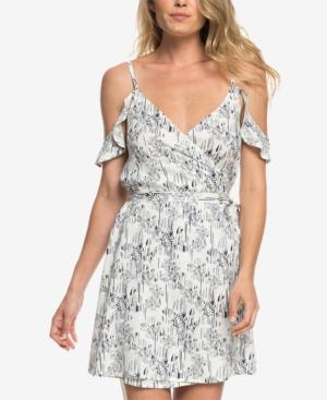 Roxy Juniors' Currently Drifting Printed Wrap Dress