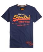 Super Dry Men's Logo- Print T-shirt