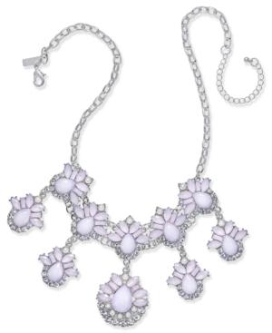 I.n.c. Gold-tone Stone & Crystal Teardrop Statement Necklace, 18 + 3 Extender, Created For Macy's