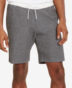 Kenneth Cole Reaction Men's Heathered Elastic Drawstring 9.5 Shorts