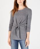 Bcx Junior's Knot-front Sweater