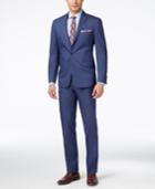 Ryan Seacrest Distinction Men's Blue Twill Slim-fit Suit, Only At Macy's