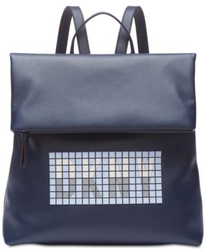 Dkny Tilly Tile Logo Backpack, Created For Macy's
