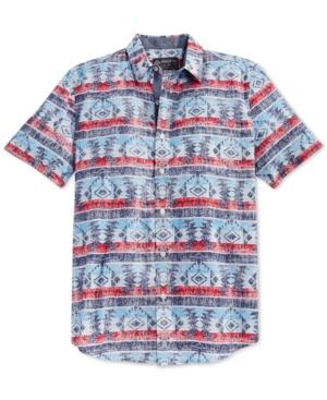 American Rag Vernor Aztec Short-sleeve Shirt, Only At Macy's