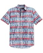 American Rag Vernor Aztec Short-sleeve Shirt, Only At Macy's