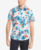 Izod Men's Printed Fishing Cotton Shirt