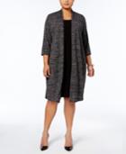 Connected Plus Size Layered-look Dress