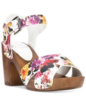 Fergalicious Mercy Wooden Platform Sandals Women's Shoes