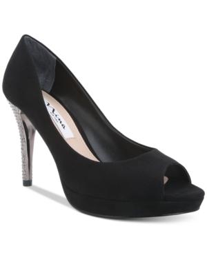Nina Faiza Peep-toe Evening Pumps Women's Shoes