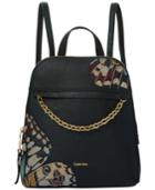 Calvin Klein Hera Pebble Embroidered Small Backpack