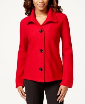 Kasper 3-button Wool Blazer