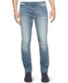 Calvin Klein Slim-fit Straight-leg Dusty Indigo Wash Jeans