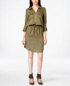 Inc International Concepts Zip-front Blouson Dress, Only At Macy's
