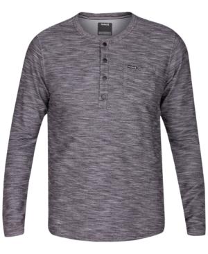 Hurley Men's Rivers Heathered Henley