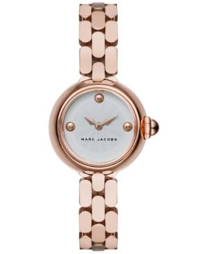 Marc Jacobs Women's Courtney Rose Gold-tone Stainless Steel Bracelet Watch 28mm Mj3458