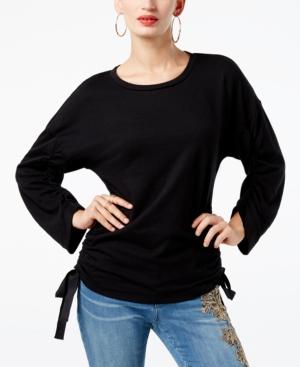 Inc International Concepts Ruched Sweatshirt, Created For Macy's