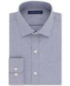 Tommy Hilfiger Men's Fitted Performance Flex Non-iron Fineline Stripe Dress Shirt