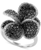 Effy Diamond Flower Ring (2-1/4 Ct. T.w.) In 14k White Gold