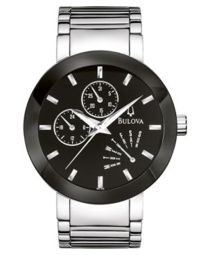 Bulova Watch, Men's Stainless Steel Strap 40mm 96c105