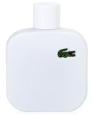 Lacoste Men's Eau De Lacoste Men's L.12.12 Pure White Eau De Toilette, 3.3 Oz