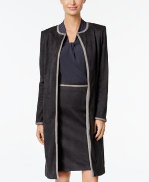 Calvin Klein Faux-suede Topper Jacket