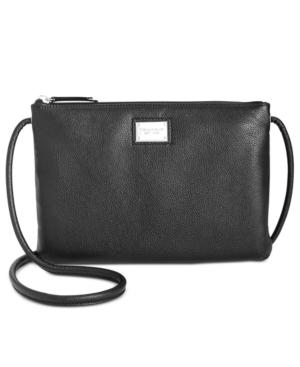 Tignanello Tech To Go Pebble Leather Crossbody