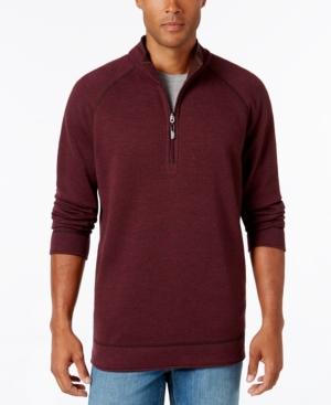 Tommy Bahama Men's Reversible Slub Half-zip Sweatshirt