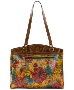 Patricia Nash Fresco Bouquet Poppy Tote