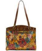 Patricia Nash Fresco Bouquet Poppy Tote