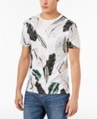 Guess Men's Leaf-print T-shirt