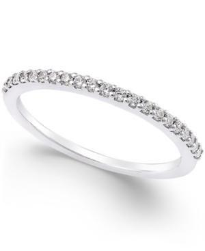 Thin Diamond Band (1/8 Ct. T.w.) In Platinum