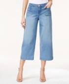 Style & Co. Utility Pocket Story Wash Culotte Jeans, Only At Macy's