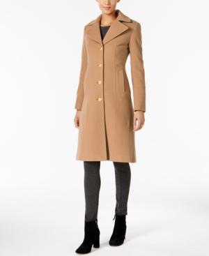 Anne Klein Wool-blend Walker Coat