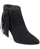Marc Fisher Tune Fringe Booties Women's Shoes