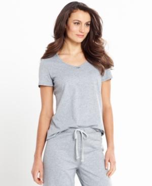 Nautica Short Sleeve V-neck Top