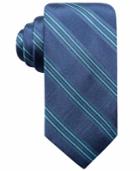 Ryan Seacrest Distinction Men's Kingston Stripe Slim Silk Tie, Created For Macy's