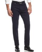 Vince Camuto Men's Slim Crosshatch Slim-fit Stretch Pants