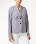 Charter Club Skinny Stripe Two-button Blazer, Only At Macy's
