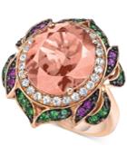 Le Vian Crazy Collection Multi-gemstone Statement Ring (6-1/4 Ct. T.w.) In 14k Rose Gold